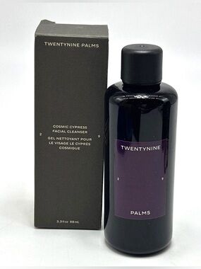 Twentynine Palms Cosmic Cypress Facial Cleanser 3.3 fl oz New in Box